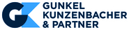 Gkp logo mit schrift mit rand