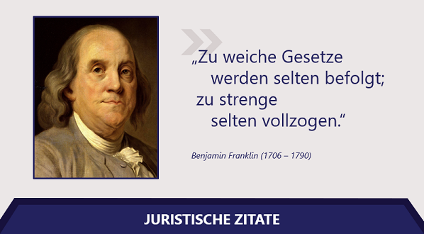 Zitat benjamin franklin