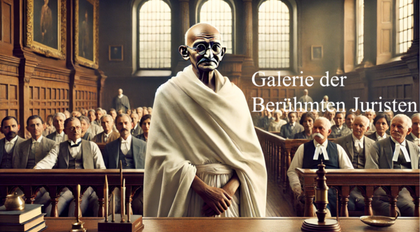 Beruehmte juristen gandhi